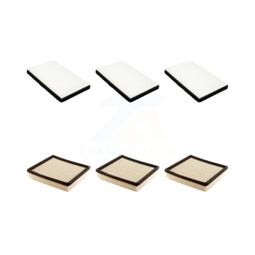 3x Air + 3x Cabin Filter (6 Total) Kit For Chevrolet Impala Pontiac Grand Prix Buick KFL-101306