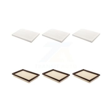 3x Air + 3x Cabin Filter (6 Total) Kit For Nissan Rogue Sentra Select KFL-101313