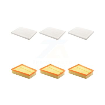 3x Air + 3x Cabin Filter (6 Total) Kit For 2007-2012 Nissan Sentra 2.0L KFL-101314