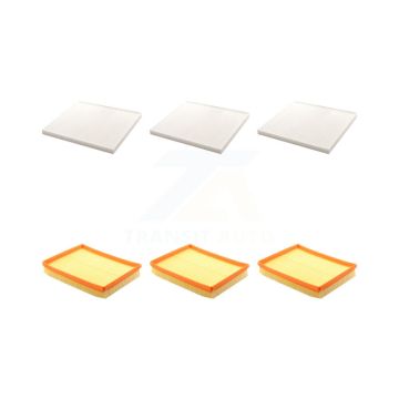 3x Air + 3x Cabin Filter (6 Total) Kit For 2007-2012 Kia Rondo KFL-101332