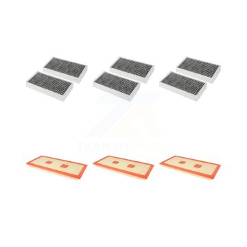 3x Air + 3x Cabin Filter (6 Total) Kit For 2012 Mercedes-Benz R350 3.5L KFL-101334