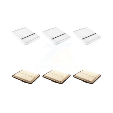 3x Air + 3x Cabin Filter (6 Total) Kit For 2006-2011 Buick Lucerne Cadillac DTS KFL-101349