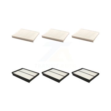 3x Air + 3x Cabin Filter (6 Total) Kit For 2014-2015 Kia Sorento KFL-101350