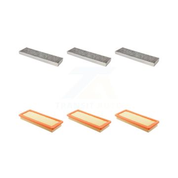 3x Air + 3x Cabin Filter (6 Total) Kit For Mini Cooper Countryman Paceman KFL-101353