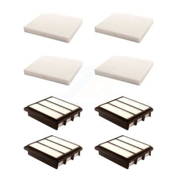 4x Air + 4x Cabin Filter (8 Total) Kit For Hyundai Sonata Azera KFL-101367