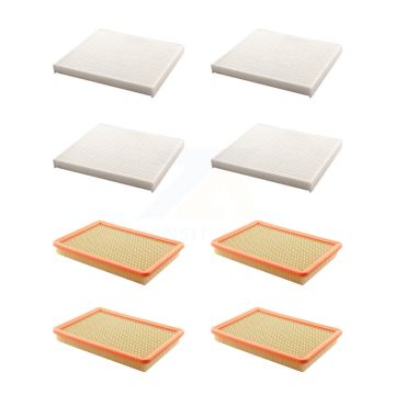 4x Air + 4x Cabin Filter (8 Total) Kit For Saturn Ion KFL-101376