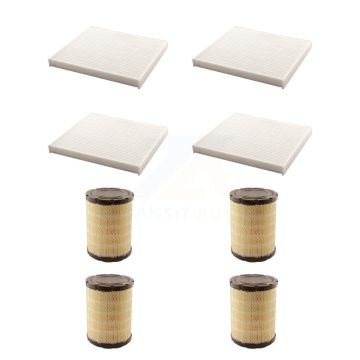 4x Air + 4x Cabin Filter (8 Total) Kit For 2004-2007 Saturn Ion 2.0L KFL-101377