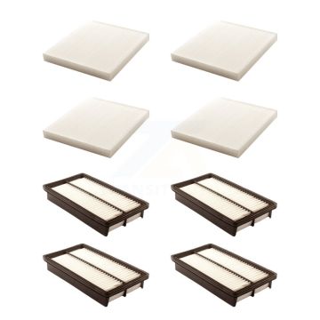 4x Air + 4x Cabin Filter (8 Total) Kit For Mazda CX-7 6 KFL-101385