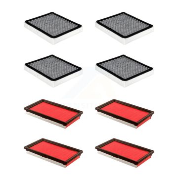 4x Air + 4x Cabin Filter (8 Total) Kit For INFINITI Q50 2 Required KFL-101404