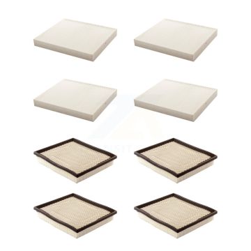 4x Air + 4x Cabin Filter (8 Total) Kit For Dodge Grand Caravan Chrysler Town & Country KFL-101409