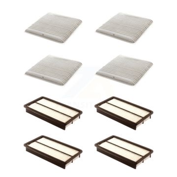 4x Air + 4x Cabin Filter (8 Total) Kit For Mazda MPV To Chassis VIN #LW34845 KFL-101414