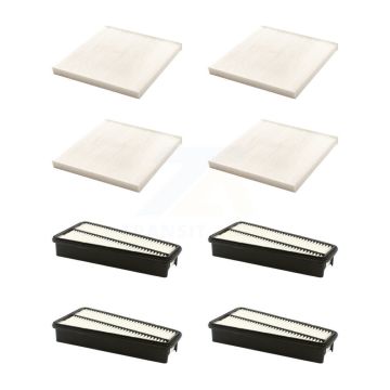 4x Air + 4x Cabin Filter (8 Total) Kit For 2006-2015 Toyota Tacoma 4.0L KFL-101416