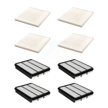 4x Air + 4x Cabin Filter (8 Total) Kit For 2010 Toyota 4Runner 2.7L KFL-101420