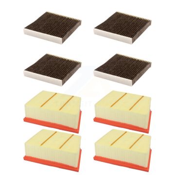 4x Air + 4x Cabin Filter (8 Total) Kit For Ford EcoSport KFL-101423