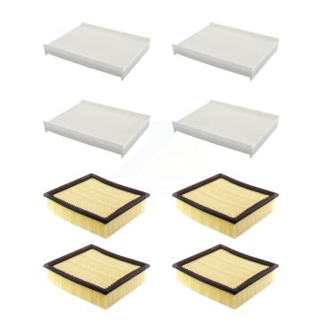 4x Air + 4x Cabin Filter (8 Total) Kit For Ford F-150 Expedition Lincoln Navigator KFL-101444