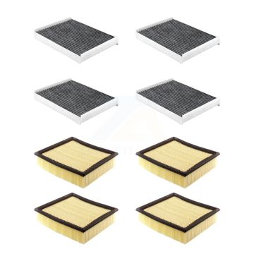 4x Air + 4x Cabin Filter (8 Total) Kit For Ford F-150 Expedition Lincoln Navigator KFL-101445