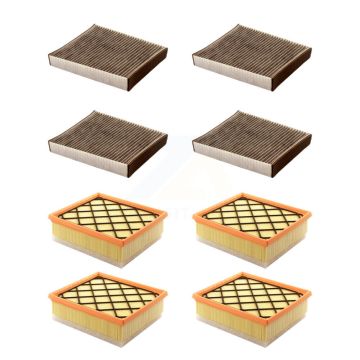 4x Air + 4x Cabin Filter (8 Total) Kit For Volvo S40 C30 V50 C70 KFL-101463