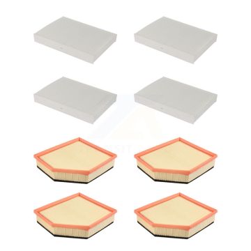 4x Air + 4x Cabin Filter (8 Total) Kit For Volvo XC60 XC70 S60 S80 V60 V70 KFL-101464