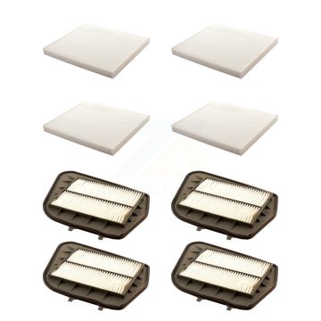 4x Air + 4x Cabin Filter (8 Total) Kit For Cadillac CTS KFL-101467