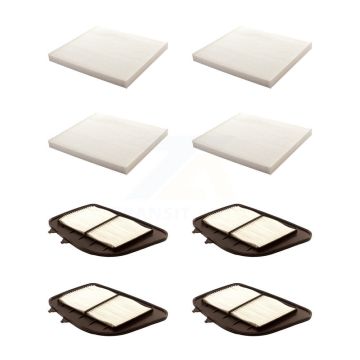 4x Air + 4x Cabin Filter (8 Total) Kit For Cadillac SRX STS KFL-101468