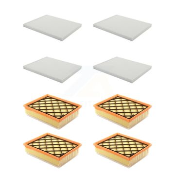 4x Air + 4x Cabin Filter (8 Total) Kit For Ford Edge Fusion Lincoln Nautilus MKX MKZ KFL-101469