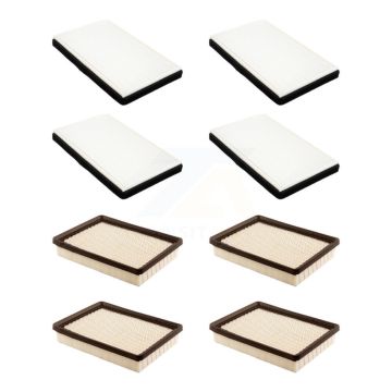 4x Air + 4x Cabin Filter (8 Total) Kit For Buick Century Regal Oldsmobile Intrigue Monte KFL-101479