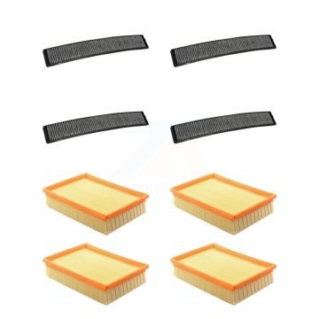 4x Air + 4x Cabin Filter (8 Total) Kit For BMW X3 325i 330Ci 325Ci M3 Z3 330i 320i 325xi KFL-101480