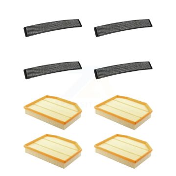 4x Air + 4x Cabin Filter (8 Total) Kit For BMW X3 KFL-101483