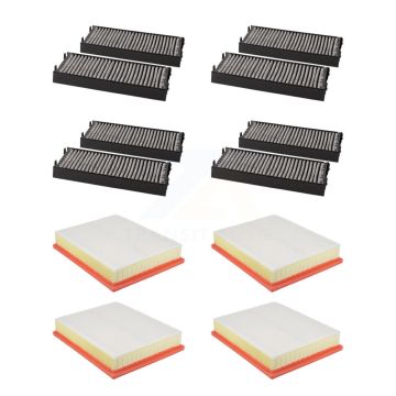 4x Air + 4x Cabin Filter (8 Total) Kit For BMW X5 KFL-101486
