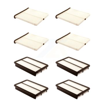 4x Air + 4x Cabin Filter (8 Total) Kit For Mazda CX-5 3 Sport 6 KFL-101493