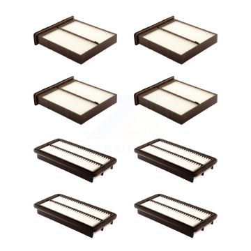 4x Air + 4x Cabin Filter (8 Total) Kit For Suzuki SX4 Crossover KFL-101494