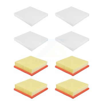 4x Air + 4x Cabin Filter (8 Total) Kit For 2014-2021 Jeep Grand Cherokee 3.0L KFL-101497