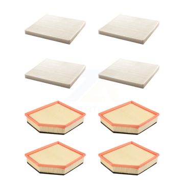 4x Air + 4x Cabin Filter (8 Total) Kit For Volvo XC70 3.0L KFL-101499