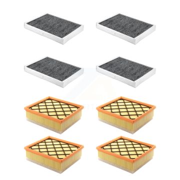 4x Air + 4x Cabin Filter (8 Total) Kit For Volvo XC60 S60 V60 XC70 Cross Country KFL-101504
