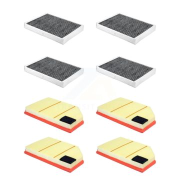 4x Air + 4x Cabin Filter (8 Total) Kit For Volvo XC60 S60 V60 Cross Country XC70 S80 KFL-101506
