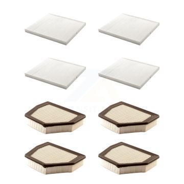 4x Air + 4x Cabin Filter (8 Total) Kit For Saturn Vue Chevrolet Captiva Sport KFL-101514