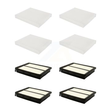 4x Air + 4x Cabin Filter (8 Total) Kit For Hyundai Sonata KFL-101520