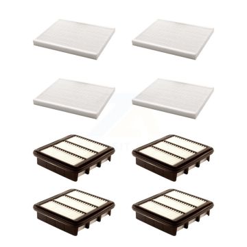 4x Air + 4x Cabin Filter (8 Total) Kit For Hyundai Elantra Kia Forte5 KFL-101526
