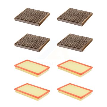 4x Air + 4x Cabin Filter (8 Total) Kit For Toyota RAV4 Camry Lexus Avalon ES300h LS460 KFL-101542