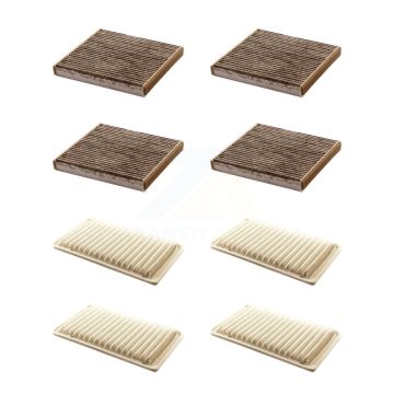 4x Air + 4x Cabin Filter (8 Total) Kit For Toyota Camry Highlander KFL-101546