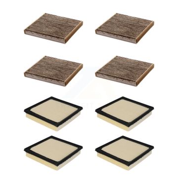 4x Air + 4x Cabin Filter (8 Total) Kit For 2019 Toyota Avalon 3.5L KFL-101559