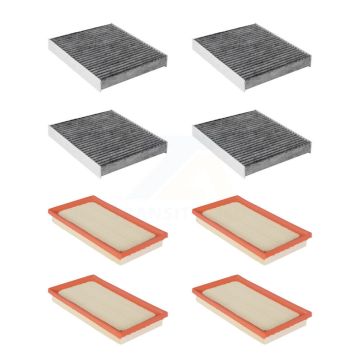 4x Air + 4x Cabin Filter (8 Total) Kit For Toyota RAV4 Corolla Camry Highlander Cross KFL-101560