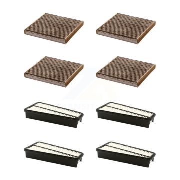 4x Air + 4x Cabin Filter (8 Total) Kit For 2007-2010 Toyota Tundra 4.0L KFL-101563