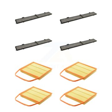 4x Air + 4x Cabin Filter (8 Total) Kit For BMW 335i xDrive 335xi 135i 335is 1 Series M KFL-101575