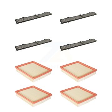 4x Air + 4x Cabin Filter (8 Total) Kit For 2012 BMW 328i xDrive KFL-101576