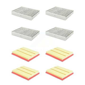 4x Air + 4x Cabin Filter (8 Total) Kit For BMW 335i xDrive 435i Gran Coupe M2 M235i GT 3 KFL-101580