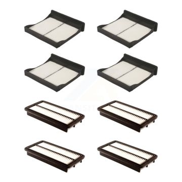 4x Air + 4x Cabin Filter (8 Total) Kit For Subaru XV Crosstrek KFL-101589