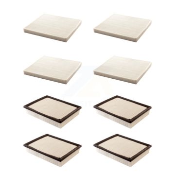 4x Air + 4x Cabin Filter (8 Total) Kit For 2004 GMC Yukon XL 1500 2500 KFL-101598