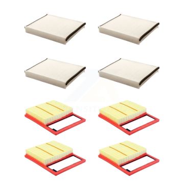4x Air + 4x Cabin Filter (8 Total) Kit For 2013-2018 Ford C-Max KFL-101602