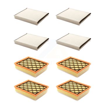 4x Air + 4x Cabin Filter (8 Total) Kit For 2017-2022 Ford GT KFL-101603
